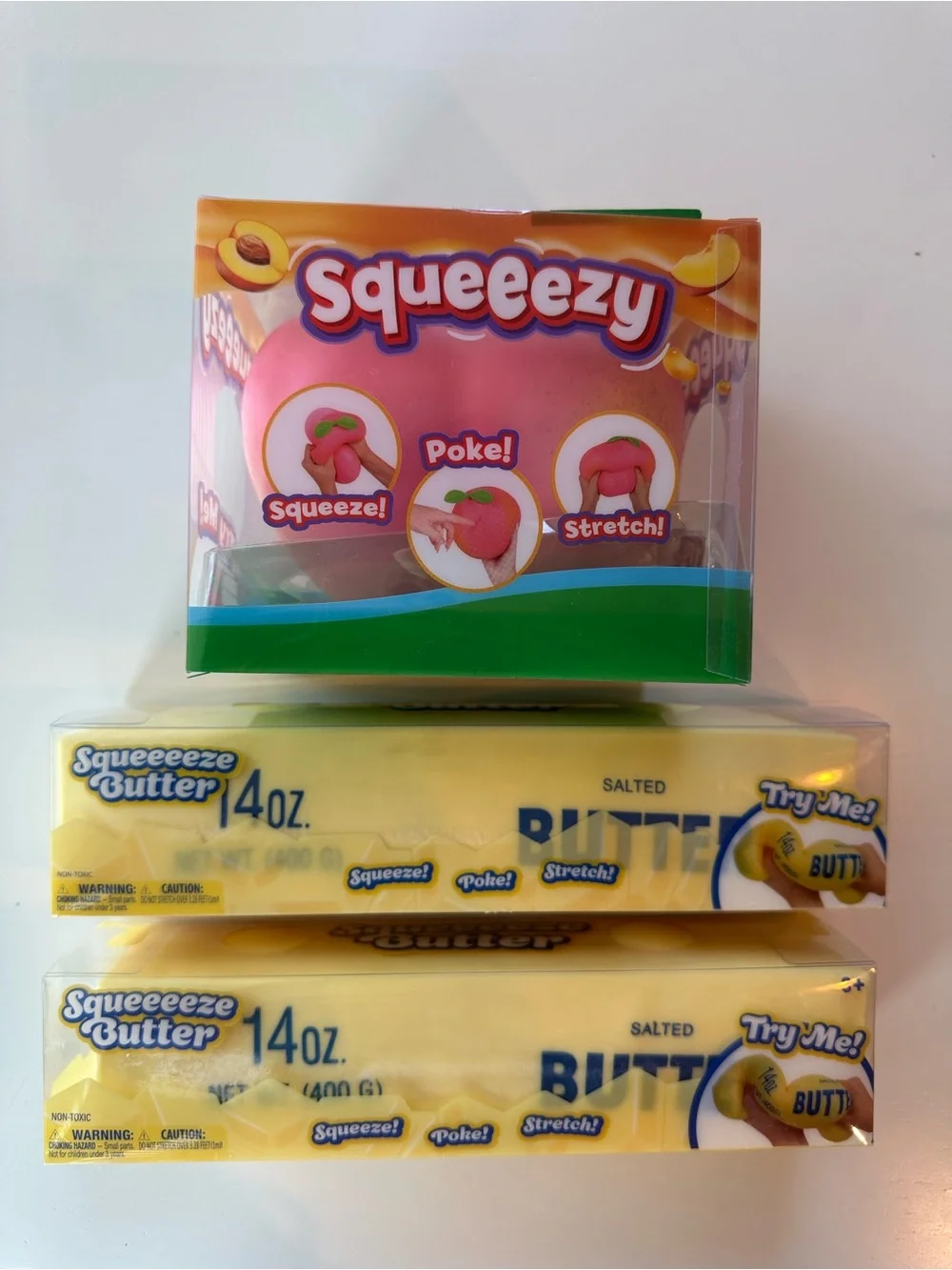 Squeeze butter and peach bundle